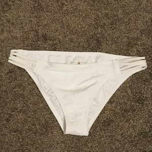 NWOT White Swim Bottoms